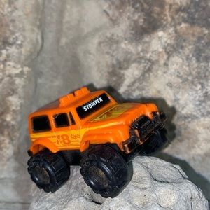 VTG 80s STOMPER JEEP. Orange 78 4x4. OS